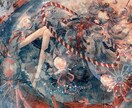 女の子のイラストを描きます ふわふわキラキラとした絵柄でキャラクターイラスト全般承ります イメージ9