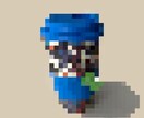 ドット絵アイコンを作成します SNS等で使用するアイコンにいかがでしょうか? イメージ4