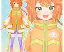 Vtuberさん向けのかわいい2Dモデル制作します モデリング、イラスト、パーツ分けのみの制作も対応可能です♪ イメージ6