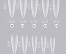 ネイルチップサイズ確認できます ネイルチップのサイズ確認お願いします！ イメージ1