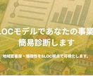 SLOCモデルであなたの事業を簡易診断します 地域密着度・循環性をSLOC視点で可視化します。 イメージ1
