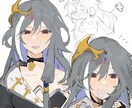 アイコン、1枚絵、夢絵まで！描きます 最高の1枚を仕上げます！あなたの好きに寄り添います！ イメージ2