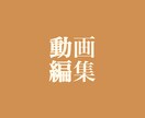 動画編集承ります どんな用件でも、お気軽にお聞かせください。 イメージ1
