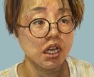 1人様専用/忠実でリアルな似顔絵を描きます まるで油絵のような、重厚感のある特別な似顔絵 イメージ3
