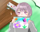 あなたのイラスト製作します 動画のサムネイル、SNSのアイコンイラストを描きます イメージ2