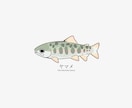 魚のイラストを作成します 魚好きがあなただけのお魚イラストを描きます イメージ1