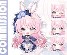 もちぷにっ！とかわいいミニキャラ描きます 企業実績あり◎動画内イラスト、グッズなんでも対応いたします！ イメージ8