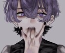 アイコン、動画のサムネイル等描きます 白や黒が得意です、よろしくお願い致します イメージ1