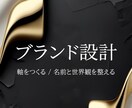 ブランド名ネーミング｜理念から一貫した設計をします 流行に流されない知的品格を。コンセプトから一貫した価値を構築 イメージ1