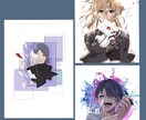 アイコン・イラストなど書かせていただきます かっこいいや可愛いキャラならお任せください！！ イメージ8