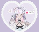ホビ垢風量産イラストお描きします あなたのお好きな髪型でお描きします イメージ1