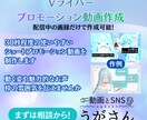 Vライバー向けのプロモーション動画作ります 画面録画を送るだけで作れます！！配信の良さを日常に！ イメージ1