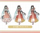一枚絵、立ち絵イラスト描きます グッズ、趣味鑑賞、VTuber制作などにも イメージ2