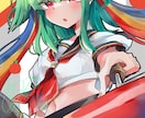 商用利用◎一枚絵を描きます SNS用、歌ってみたイラスト等におすすめです イメージ3