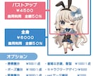 可愛いミニキャラ描きます グッズ、アイコンなどに使えるミニキャラを描きます！ イメージ2