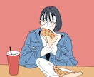 シンプル似顔絵お描きします お写真を元におしゃれなイラストを作成します イメージ4