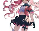 繊細で鮮やかなイラストをお描き致します アイコンやサムネイル等に是非(❁ᴗ͈ˬᴗ͈) イメージ1