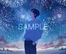 キャラクターイラストを描きます 透明感のある雰囲気が得意です⚪️ イメージ4