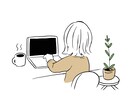 かわいい女性向けなイラスト制作します 柔らかい雰囲気のイラストが得意です♪ イメージ2