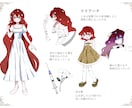 世界観まで伝わる背景付き一枚絵を制作します 【商用利用OK】創作・ゲーム・歌ってみたの一枚絵に イメージ3