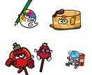マスコット・キャラクター制作します イラストレーターがオリジナルキャラクターを制作します イメージ9