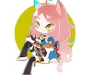 ミニキャラお描きします 〜理想のミニキャラをかたちに〜 イメージ7
