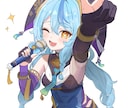 イラストを提供します 可愛い女の子イラストが得意です! イメージ3
