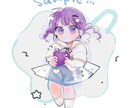 必見!きゅるふわ:*･ﾟ水彩イラスト描きます 見て癒される透明感100%のオリイラ❣ イメージ1