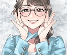 写真をもとに似顔絵を可愛く描きます アニメ・漫画風♡女の子や動物が得意です！ イメージ3