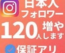 インスタグラム日本人120人増やします 実績欲しいので、120人日本人増やします。 破格！ イメージ1