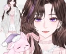 高精度・高複雑度Live2DVモデル制作します 立ち絵からモデリングまで一貫対応無制限修正・商用利用可 イメージ4