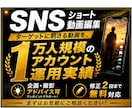 SNSに特化したショート動画を編集します 1万人規模のSNS運用経験を活かした動画編集 イメージ1