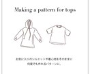 お手持ちの服から型紙を作成します 世界にひとつの型紙を、あなたのクローゼットから。 イメージ2
