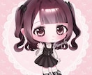 萌え系♡のかわいい女の子のミニキャラを描きます ◆商用利用可！アイコン・グッズ制作・動画内イラスト等にぜひ♪ イメージ4