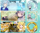 アイコンリング・IRIAMヘッダーセット制作します 魅力的なデザインを提供します！ イメージ10