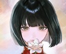 商用/短納期◎厚塗り1枚絵描きます 男女問わず◎キービジュ/グッズ/パネル開け/配信/歌みた イメージ2