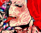 ダークな魅力があるイラスト描きます 独特な世界観で目を惹くイラストお描きします♪ イメージ3