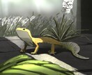 ペットのイラストを背景付きでお届けします 定番のペットから両生類・爬虫類・虫まで イメージ4