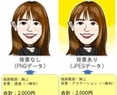 2～3頭身！プチかわいいデフォルメ似顔絵描きます SNSや友人へのプレゼント、ビジネス場面にも最適！ イメージ7