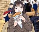 繊細で美しい背景込みのイラスト制作させて頂きます 表紙や挿絵、サムネイルなど商用にもお使いください。 イメージ3