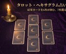 タロット7枚で今の状況と先の流れを読み解きます ヘキサグラム｜状況・相手・結末を7つの視点で読む イメージ1