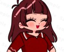 デフォルメイラストお描きします 活動用（女性限定）イラストをお求めの方に！ イメージ3