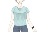 抽象的なイラスト、描きます 憂い、儚さ、シンプルに個性を出します。 イメージ5