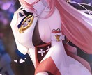 ご希望のイラスト一枚絵で描きます アニメ塗りを主に使用しますが、厚塗りでも可能です。 イメージ3