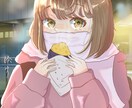 可愛くキラキラなSNS用アイコン描きます 可愛い女の子描かせてください！♡ イメージ2