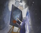 雰囲気・世界観のあるイラスト制作します 物語性のある一枚絵／SNSアイコン／配信サムネ対応 イメージ3