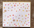 可愛い水彩画の色紙描きます ころろん！とした、デザインです。プレゼントにもいかがですか？ イメージ1