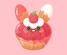 食べ物のイラストやアイコン描きます 絵本のような、ゆるくて美味しそうな食べ物イラスト♡ イメージ5