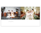 印刷込◎20ページ☆結婚式のアルバムを作ります 写真を送るだけ☆フルサポートいたします！成人式・お子様にも イメージ3