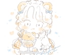 自分や推しの生誕に✦₊ゆるふわイラストお描きします 1人用♡ ご自身のイベントのグッズや推しへのプレゼントに♪ イメージ5